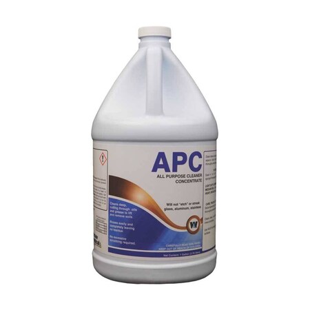 Warsaw Chemical APC, All Purpose celaner Concentrate, Almond Scent, 1-Gallon, 4PK 21953-0000004